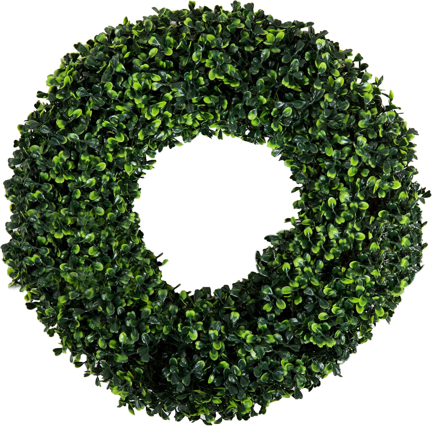 165-Inch UV Resistant Boxwood Wreath for Front Door