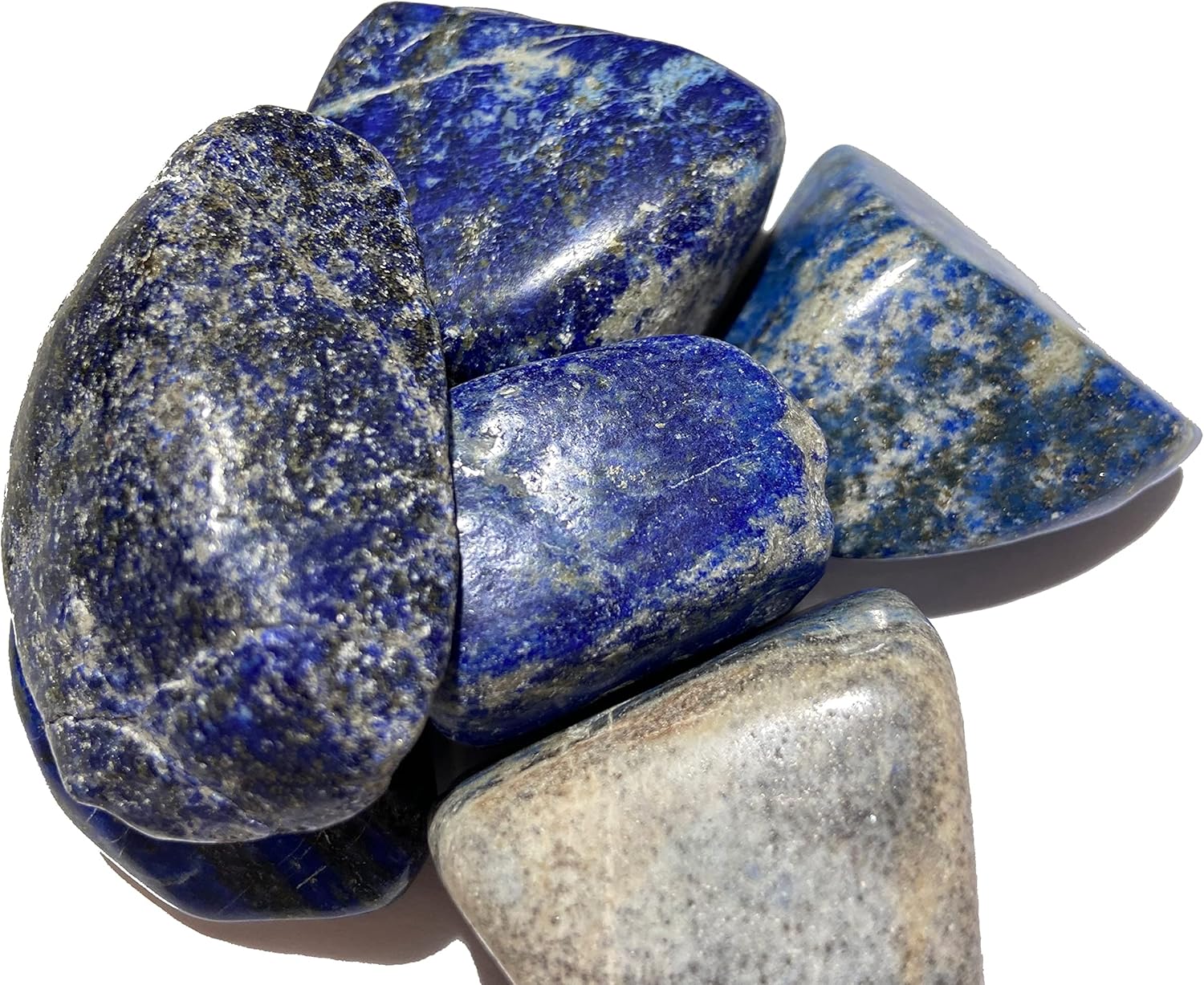 Tumbled Lapis Lazuli Stones 1 Pound