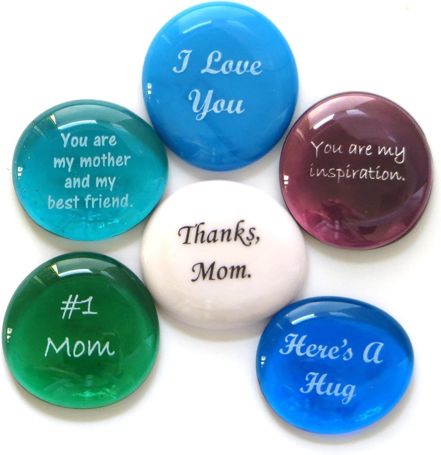 Lifeforce Glass Stones for Mothers Day Gift