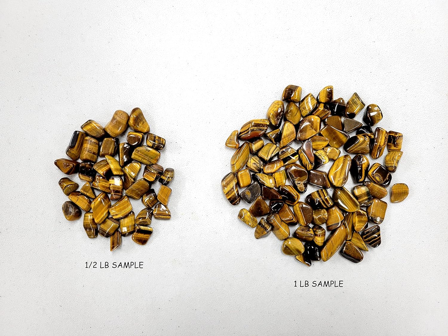 Tumbled Tigers Eye Crystals 12 LB Natural Healing Stones