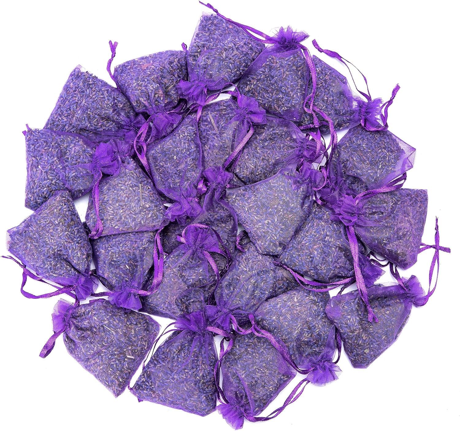 HELLORSO 10 Pack Lavender Sachet Bags for Closets and Drawers