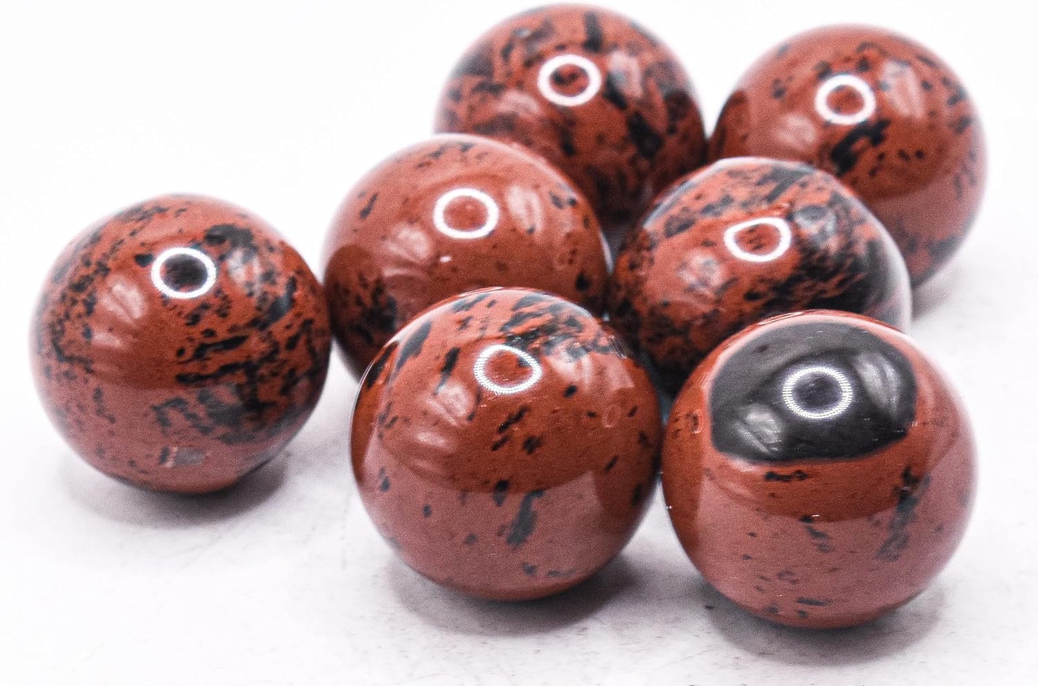 HQRP Obsidian Sphere Gemstone Decor Ball 25mm