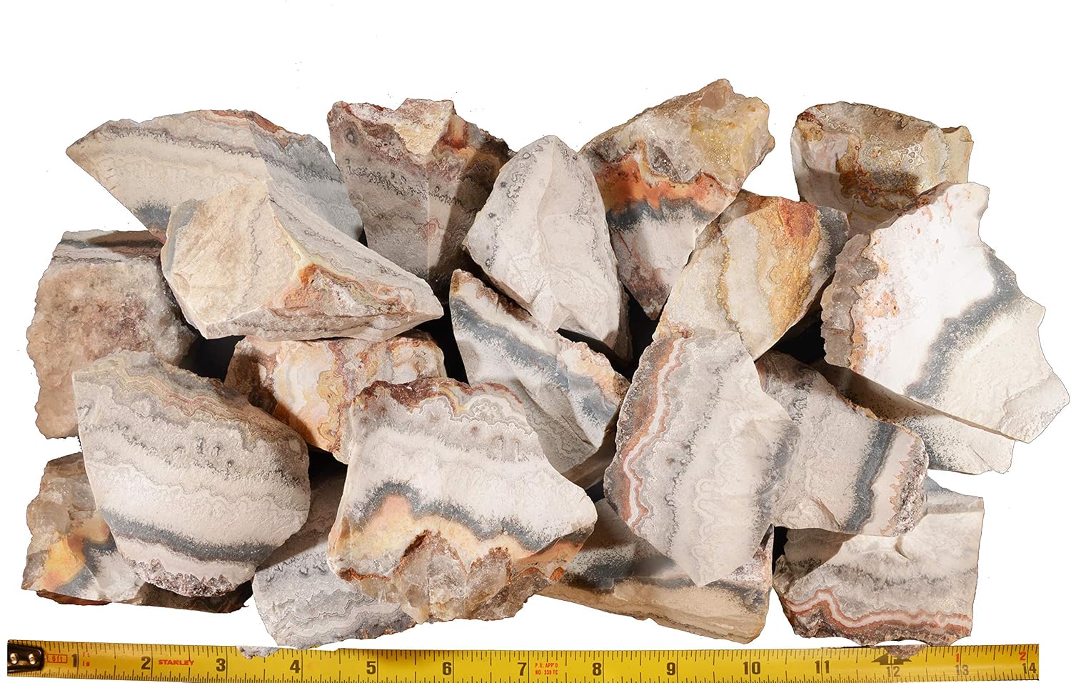 Crazy Lace Agate 3 Inch Natural Mineral Specimen