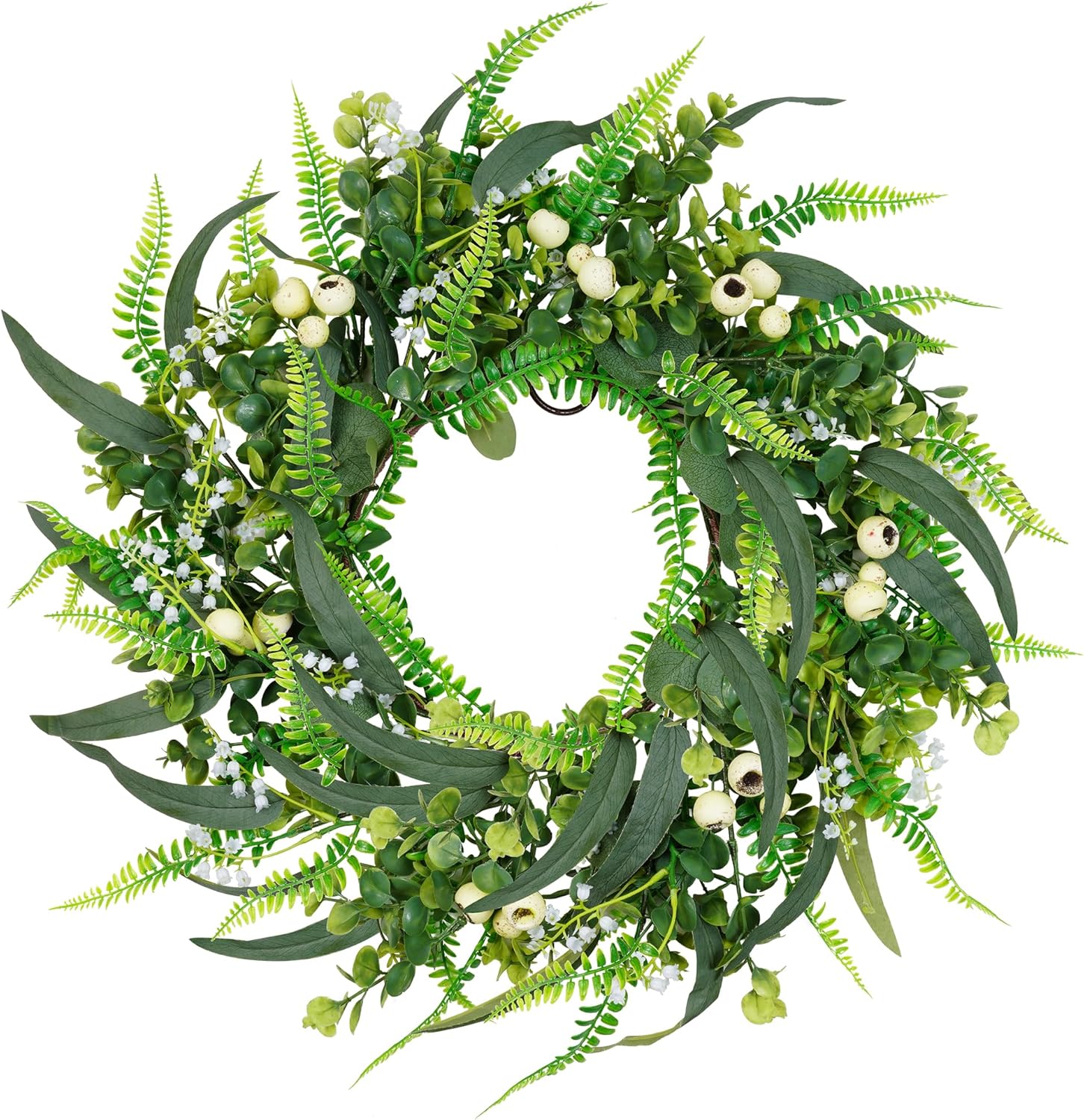 24 Inch Spring Wreath for Front Door and Wall