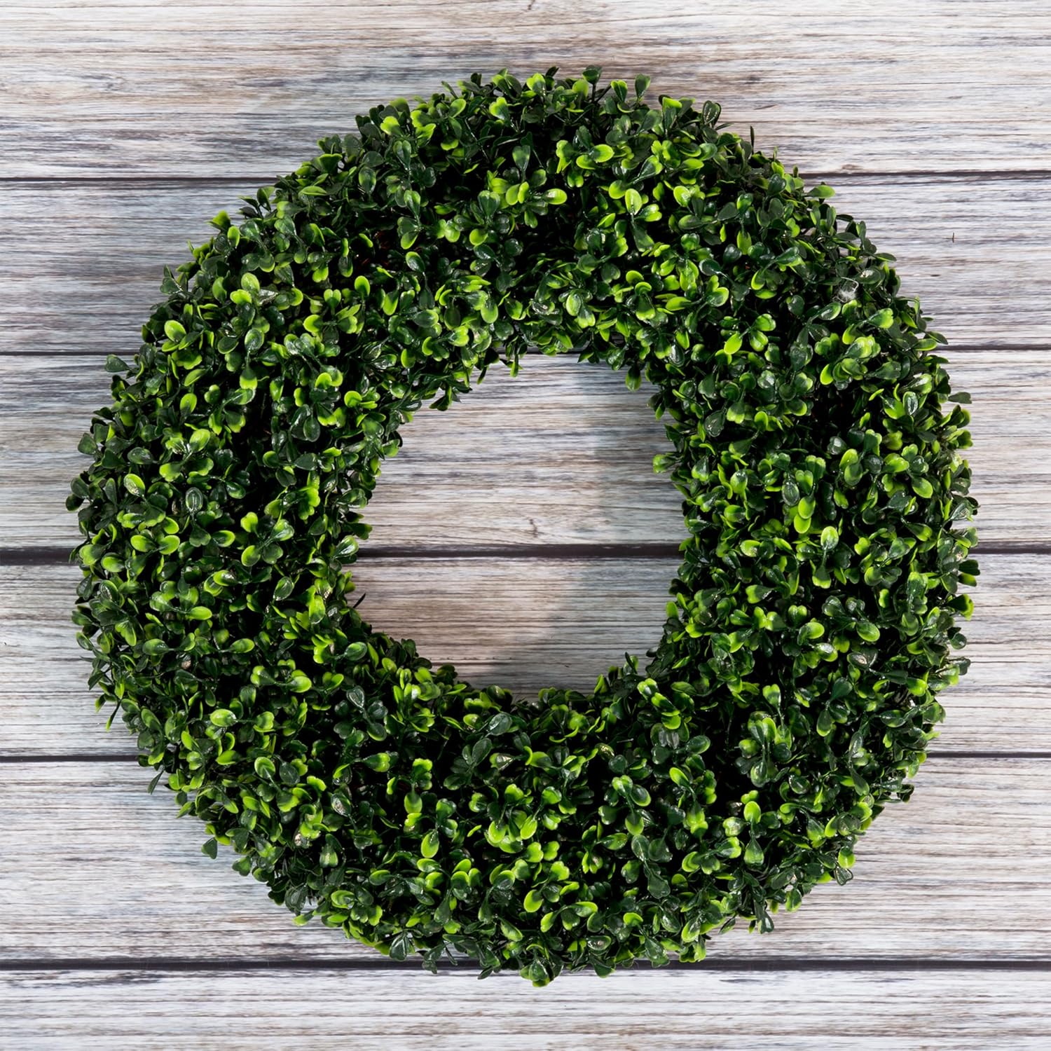 165-Inch UV Resistant Boxwood Wreath for Front Door