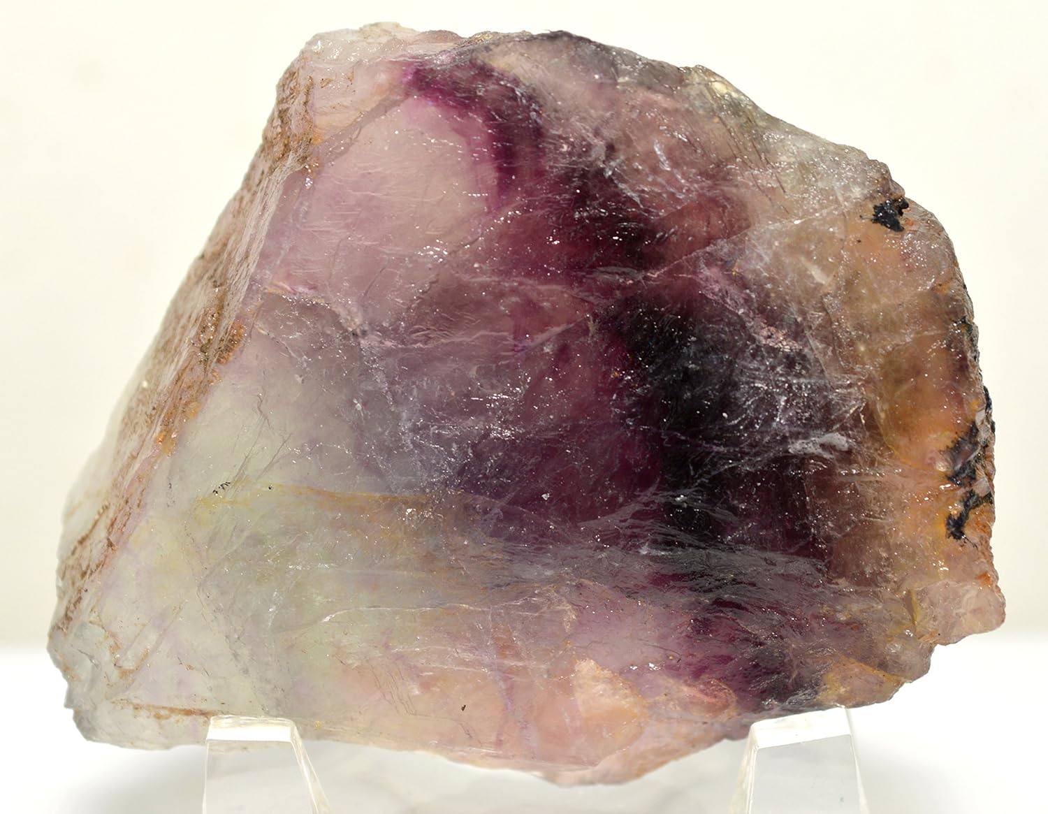 HQRP Purple Fluorite Rough Natural Mineral Stone Specimen 23 105g