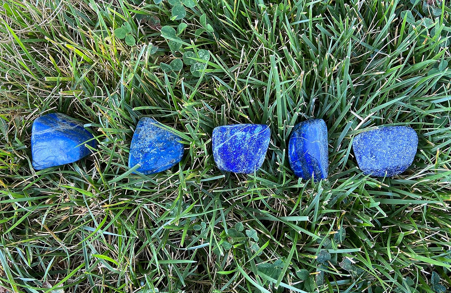 Tumbled Lapis Lazuli Stones 1 Pound